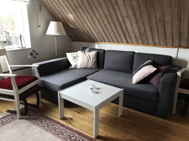 Living room Bergshus, Ullstorps Stugor