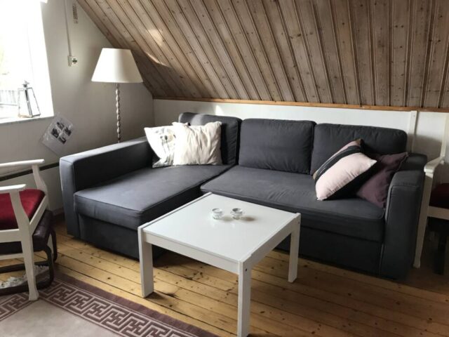 Living room Bergshus, Ullstorps Stugor