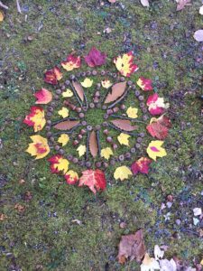 Flower mandala blomkonst Ullstoprs stugor reatret skåne