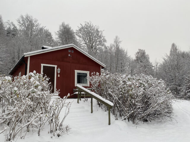 Alestugan winter Ullstorps Stugor