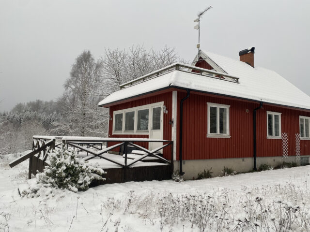 Bergshus Winter Ullstorps Stugor